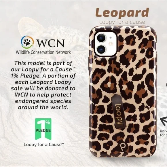 Loopy iPhone XR Case in Leopard - Picture 1 of 2